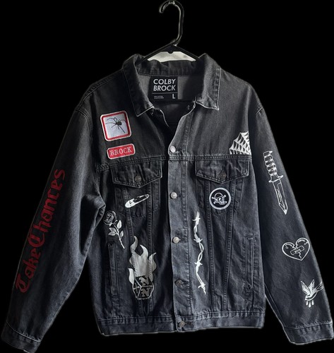 Colby brock denim jacket now - colby,
