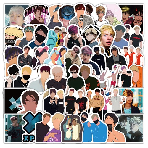100pcs sam and colby - 100pcs,